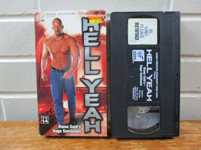 HELL YEAH: STONE Cold Steve Austin - WWF Wrestling VHS (1999) The Saga ...