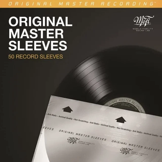 Inner Sleeves - Mofi Mfsl (50 Record Sleeves)