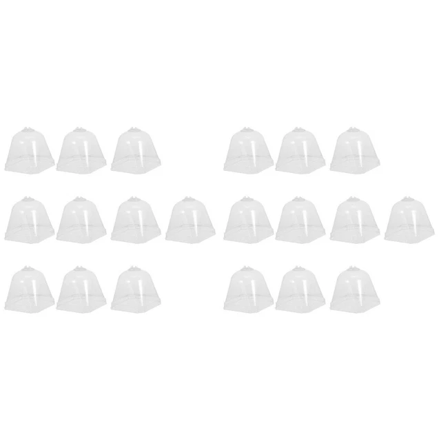 2x Strumento da Giardinaggio Umidità Cupola Pianta Copertura Campana