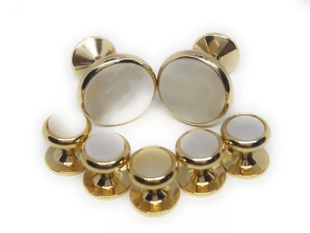 Mother Of Pearl Cufflinks And Studs  Manufacturers Direct Pricing!!!!!!