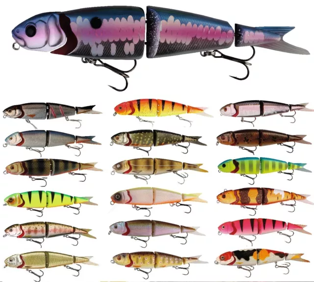 SAVAGE GEAR 4Play Swim&Jerk 9,5 cm, 13 cm & 19 cm - Couleur au choix - Wobbler NEUF & EMBALLAGE D'ORIGINE