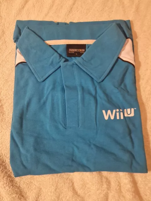 Official Nintendo Wii U  Polo Shirts (New) Size Large