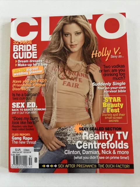 CLEO Magazine Australia September 2002 RARE Holly Valance. MINT CONDITION
