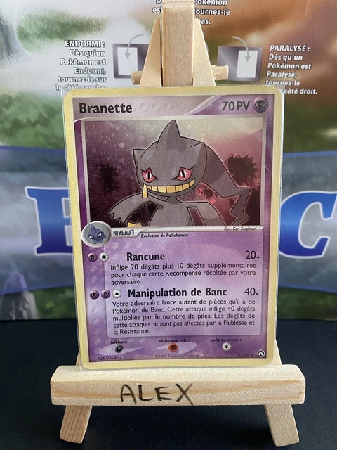 Carte Pokémon Branette Holo 4/108 / Bloc EX Gardiens Du Pouvoirs / Bon État FR