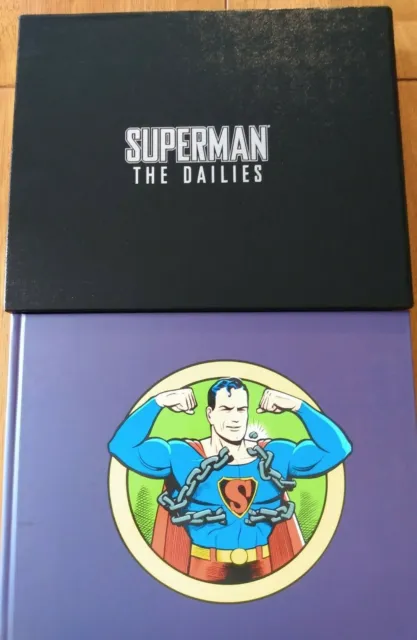 Superman The Dailies 1939-1942 HC DC 1998 1st Printing w/ Slip Cover