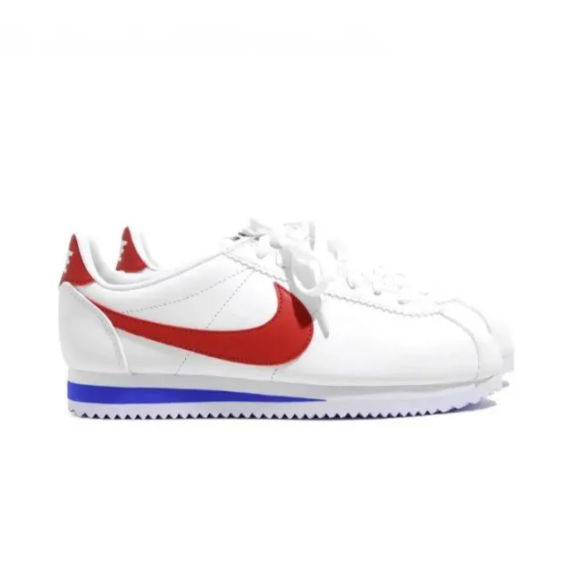 Nike Classic Cortez Leather White Red Forrest Gump Womens Size 5 & 5 1/2 NEW