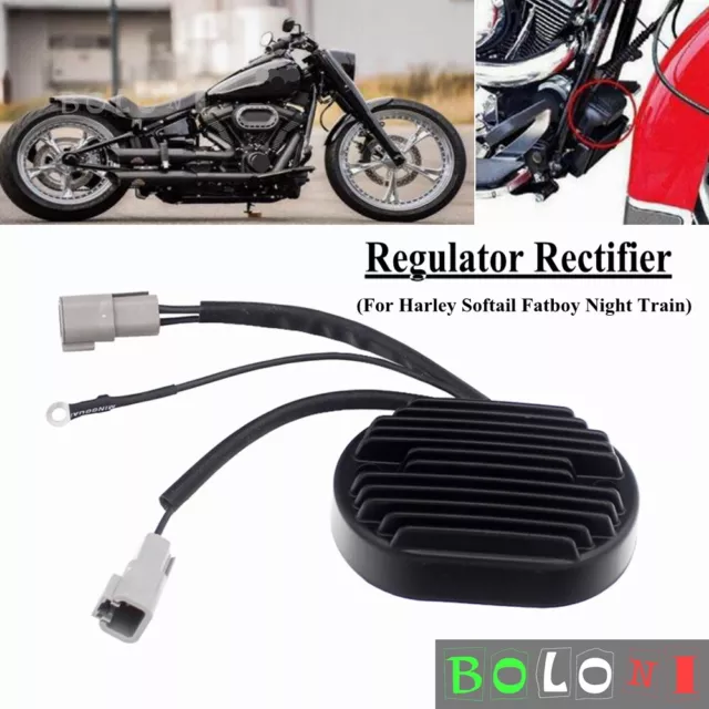 Motorcycle Regulator Rectifier For Harley Davidson Softail Fatboy FLSTF FXST 07