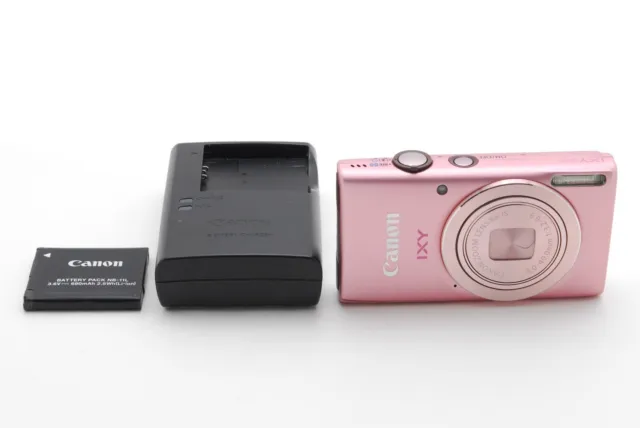 [Top MINT] Canon IXY 90F PowerShot ELPH 115 IS IXUS 132 Pink 16.0MP fromJAPAN