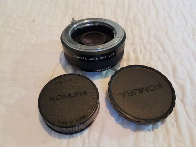 KOMURA LENS MFG.LTD TELEMORE 95 II 7.K.M.C for SR Minolta