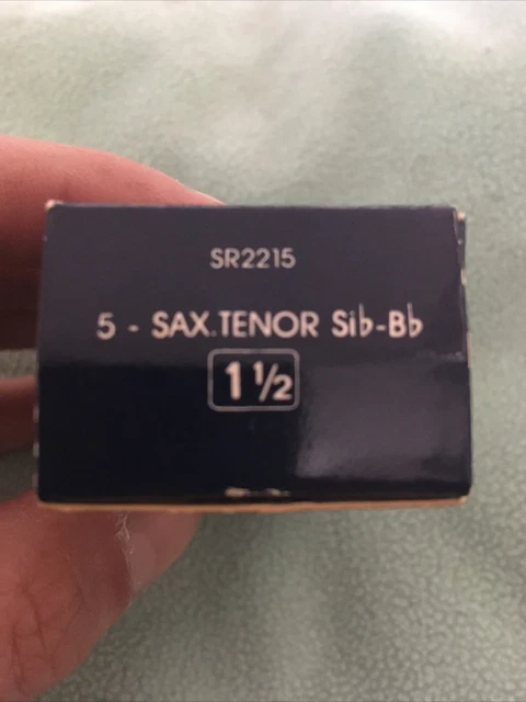 boite 5 anches saxophone Tenor VANDOREN Sib Bb SR 2215 force 1,5 SR2215 6