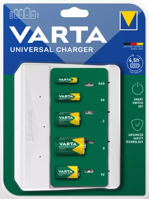 Chargeur USB pour voiture Car Charger Dual USB Fast USB-C VARTA