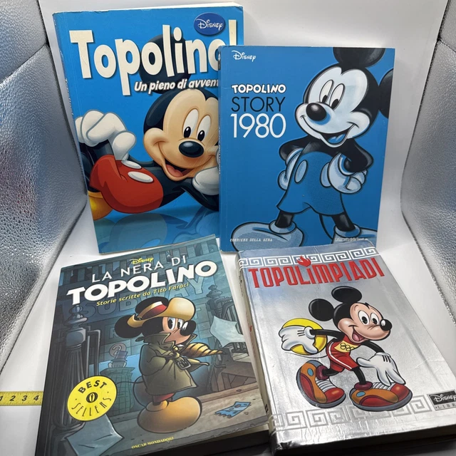 TOPOLINO WALT DISNEY STORY 1980, TOPOLIMPIADI, LA NERA DI TOPOLINO ...