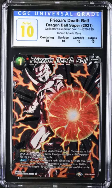 CGC 10 - DBS - Frieza's Death Ball - Coll. Sel. Vol 1 - BT9-130