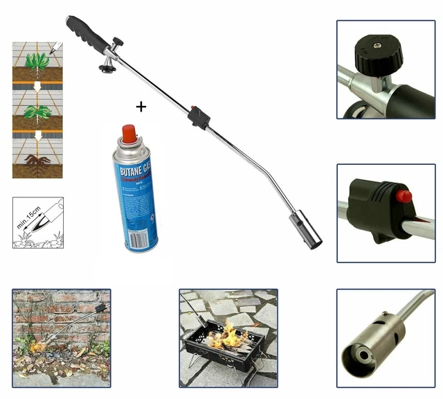 Diserbante A Gas 1 Bruciatore A Butano HOZELOCK - Foto 8
