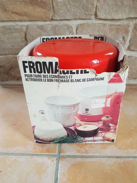 Fromagère SEB Vintage - Modèle Aarke 126-AA01-White (bon état, Fonctionne)