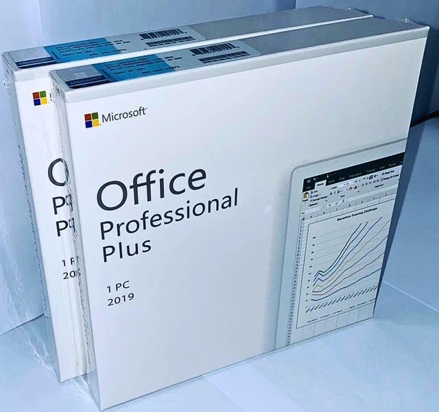 MICROSOFT OFFICE PROFESSIONAL Plus 2019 Lifetime DVD&Product Key ...