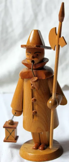 Altes Erzgebirge Räuchermann Wächter von ca.1980