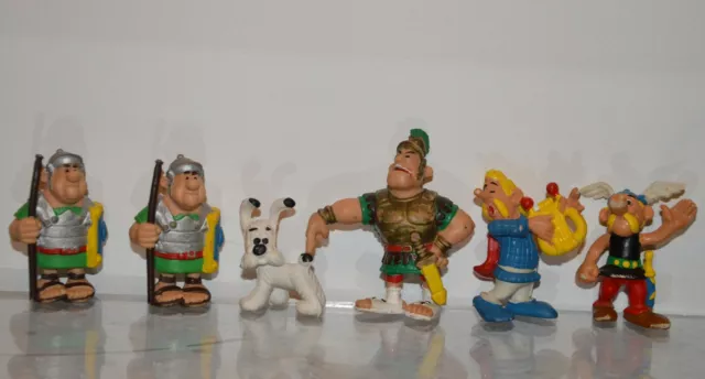 Lot de 6 figurines ASTERIX ET OBELIX Uderzo Comics spain vintage 1984