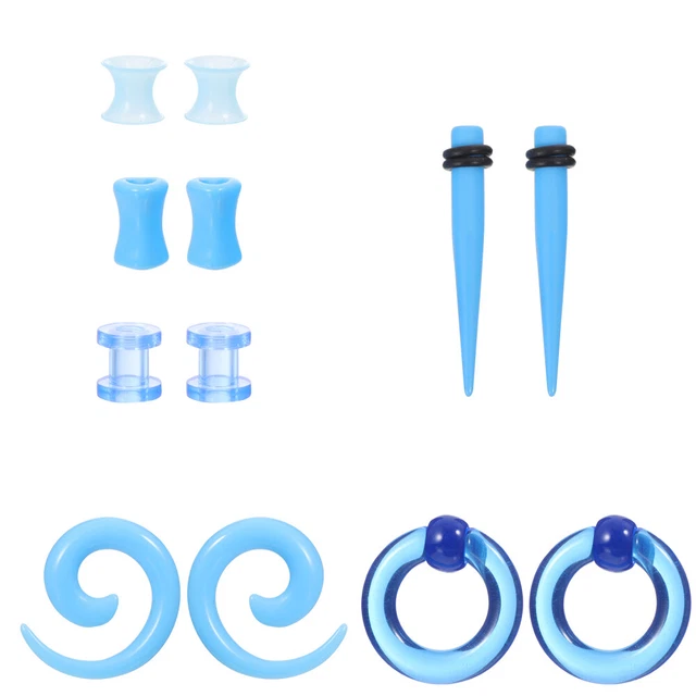 Ohr Verstärker Acryl Verjüngt Sich Stecker Ornament-Kits Konisch