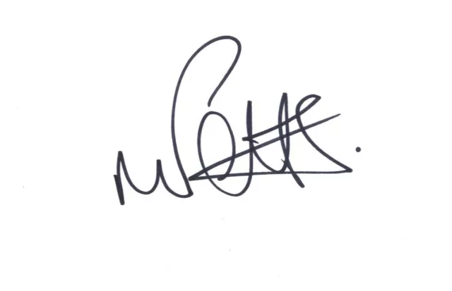 Matthew 'Matty' Potts - England Test Cricketer - In Person Signed Card.