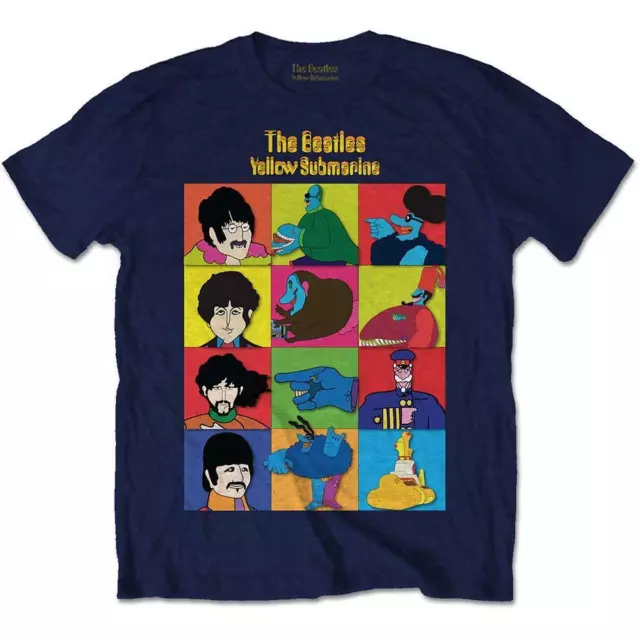 Official Licensed - The Beatles - Yellow Submarine Characters Boys/Kids T Shirt