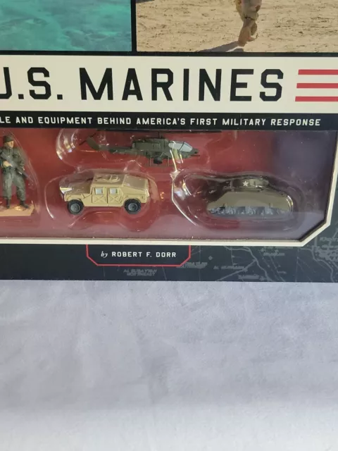 THUNDER BAY Collector's Series US Marines Illustrated Book & Collectible Toys 2