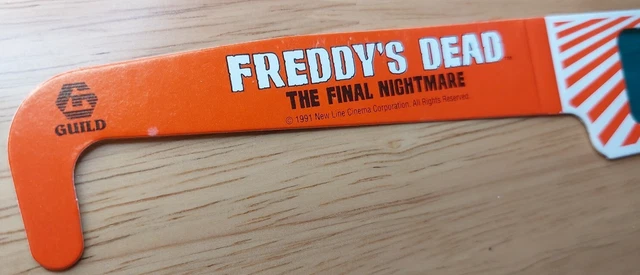 ROBERT ENGLUND Nightmare On Elm Street 1991 3D Glasses Eastbourne Cinema England