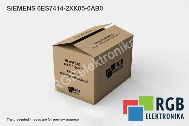 Siemens 6Es7414-2Xk05-0Ab0 6Es74142Xk050Ab0 Cpu414-2 Cpu414-2 Cpu-Modul Id70323