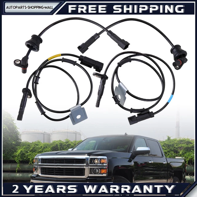 Wheel Speed Sensor Rear ABS Wheel Speed Sensor Replacement For 07-13 Chevy Silverado/GMC Sierra 1500 - OEM 20938121 Wheel Speed Sensor Rear Right