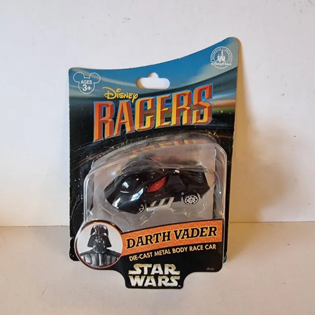 Darth Vader Disney Parks Racers Star Wars Diecast Character Car 1:64 (New)