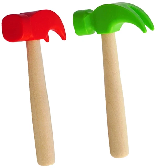 Strumenti di sviluppo giocattoli per bambini martello artiglio simulato bambini Pp
