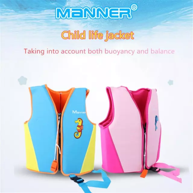 Kids Child Swim Life Jacket Float Vest Swimming Pool Buoyancy Aid Water Sport UK