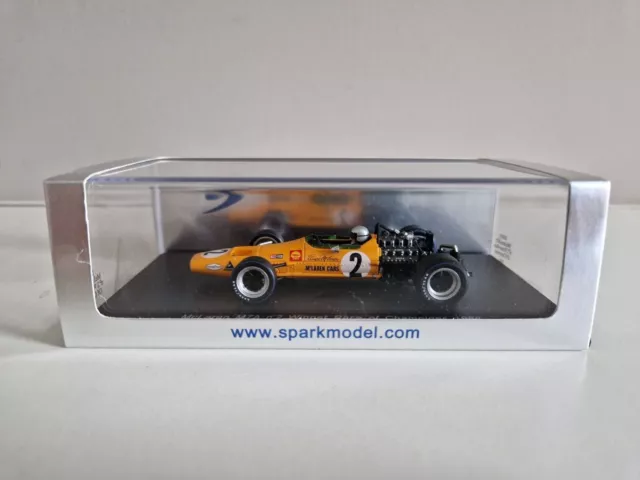 Spark 1/43 McLaren Ford M7A B. McLaren - Vainqueur de la Course des...