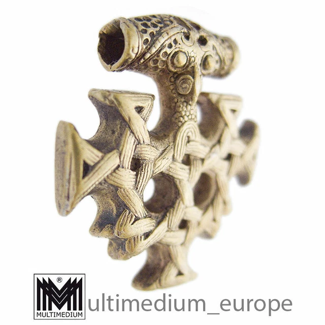 Ciondolo argento Hiddensee Thorhammer nodo croce silver