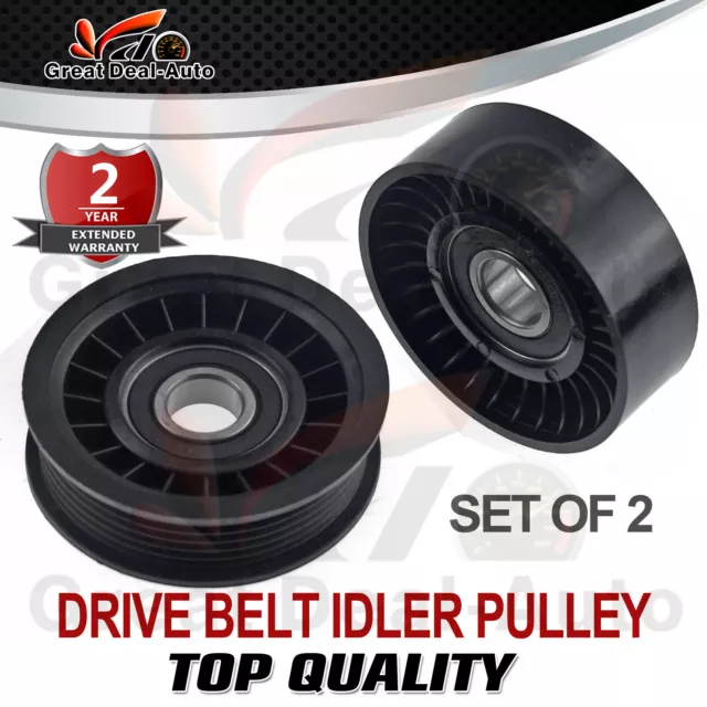 Drive Belt Idler Pulley Set for Ford Falcon EF EL AU BA BF FG 4.0L Territory LTD