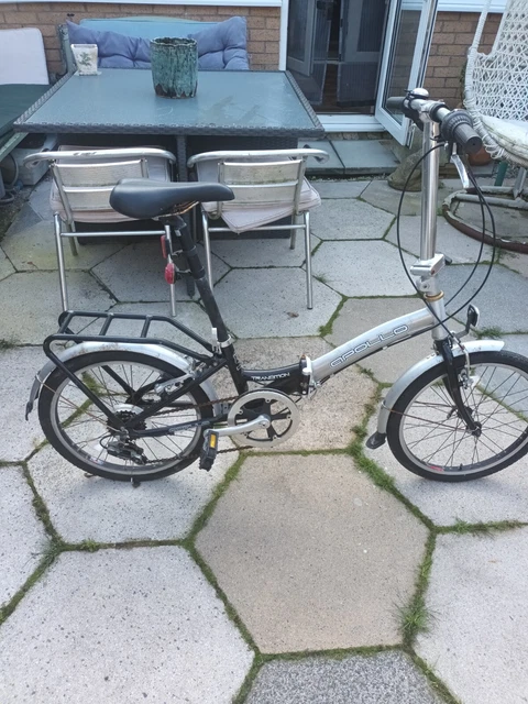APOLLO TRANSITION FOLDING Bike 6 Gears 65.00 PicClick UK