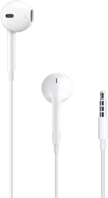 Apple EarPods Auriculares ORIGINAL (MNHF2ZM/A) Jack 3,5mm para iPhone 5,6,6S,SE 2