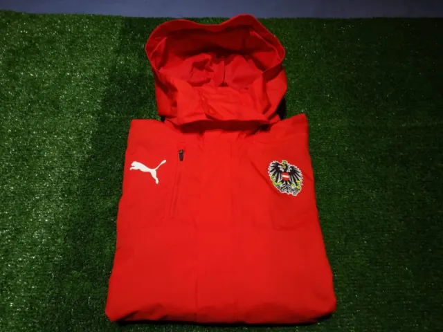 Chaqueta Austria Oficial  - jacket with hood - PUMA - M - Nuevo Sin etiquetas.