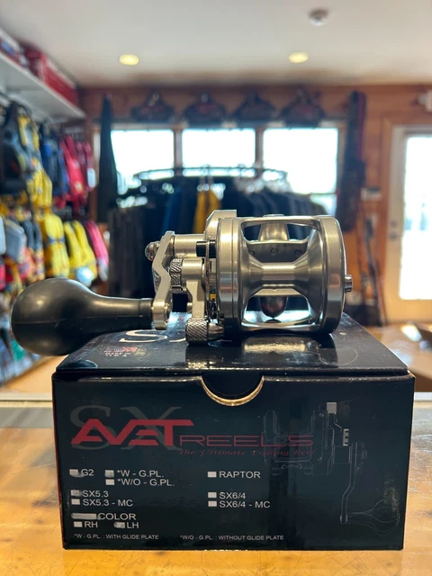 Avet SX 5.3 G2 Silver- Lefty