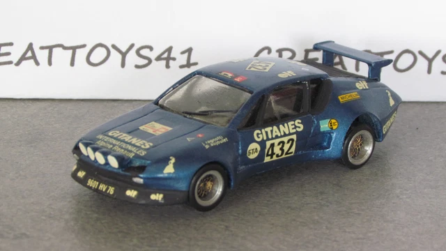 1/43 Alpine Renault A310 V6 tour de France 1977 kit Jipe modèles