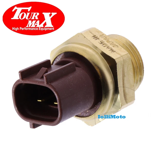 Compatible Kawasaki ZX Series HAHvvBOF Interrupteur Ventilateur Radiateur Moto - Compatible Kawasaki ZX750 ZX7 ZX9R ZZR1100 1994-2008 Interrupteur Métal ZX7 ZX10