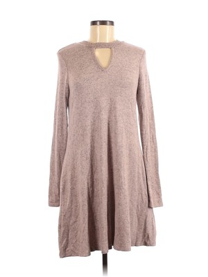 Fortune + Ivy Women Pink Casual Dress M
