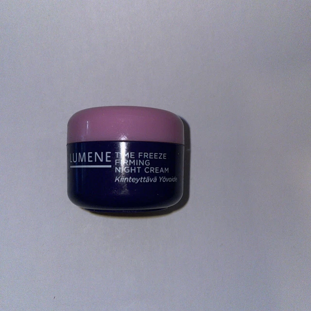 SEALED Lumene Time Freeze Firming Night Cream Intensive Overnight Repair 0.5oz