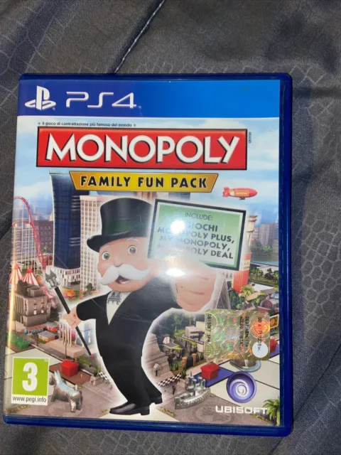 Monopoly Family Fun Pack Ps4 Gioco Italiano Nuovo Videogioco Playstation 4 / Ps5