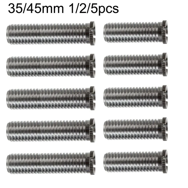 1/2/5 35mm/45mm Cocina Fregadero Cesta Tamiz Residuos Rosca Tornillo Conector