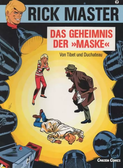 RICK MASTER  NR.  7, Das Geheimnis der "Maske", Carlsen