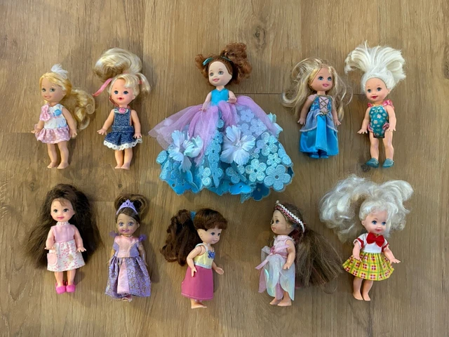 VINTAGE BARBIE SHELLY/KELLY Doll’s Bundle x 10 £35.00 - PicClick UK