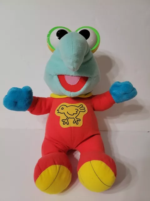 1992 Child Dimension Muppet Babies Baby Gonzo Plush 10" FLAW