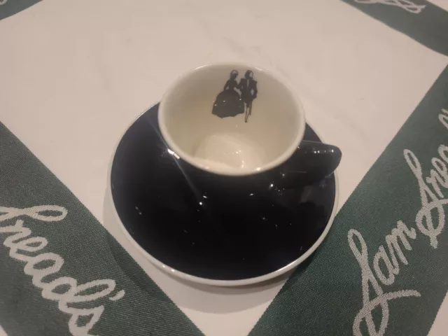 C&O Chesapeake & Ohio Railroad Railway Silhouette Demitasse China By Syracuse