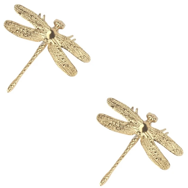 2 Pc Dragonfly Knobs Pulls Dragonfly Handle Vintage Cabinet Knobs Cabinet